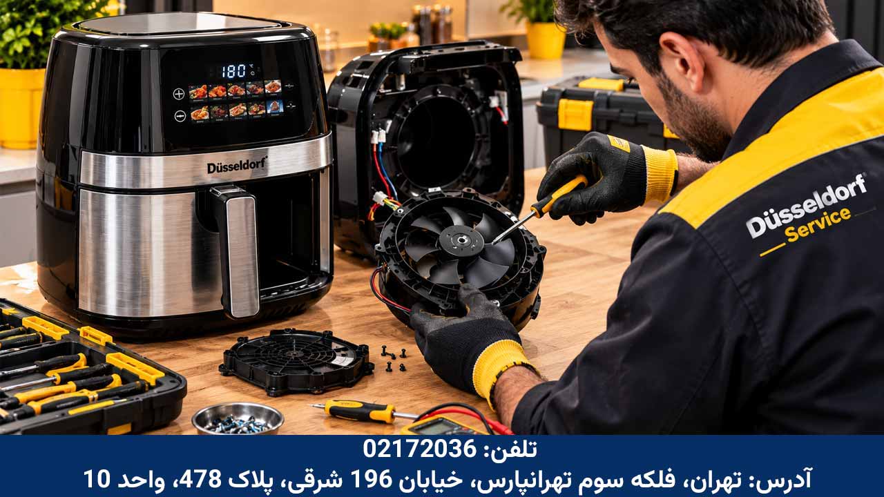 تعمیر سرخ کن بدون روغن در شرق تهران